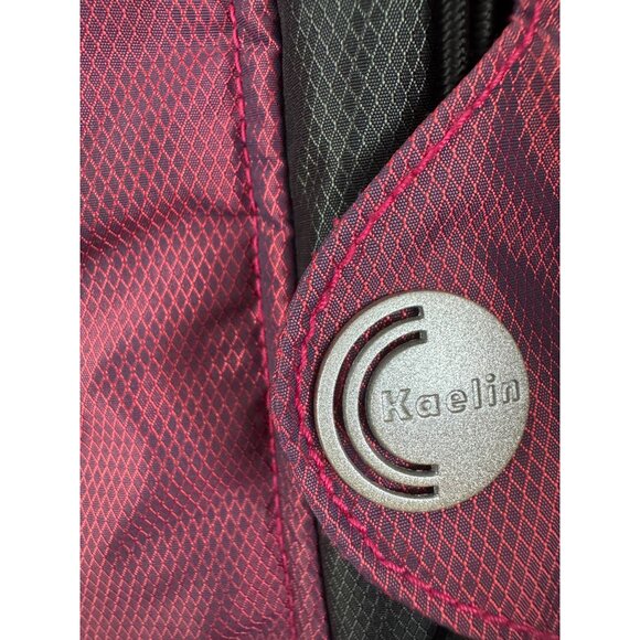 Vintage Kaelin All-Weather Ski Suit Mens XL Maroon & Black One-Piece Snowsuit Fu - Picture 7 of 14